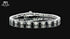 Vixonna Women's Moissanite Tennis Bracelet 925 Silver D Color VVS1