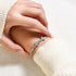 Vixonna Cross Moissanite Bracelet 925 Silver D Color VVS1