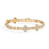 Vixonna Cross Moissanite Bracelet 925 Silver D Color VVS1