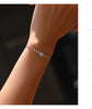 Vixonna Heart Moissanite Bracelet 925 Silver D Color VVS1 0.8ct