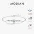 Vixonna Heart Moissanite Bracelet 925 Silver D Color VVS1 0.8ct