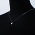 Vixonna Heart Moissanite Pendant Necklace 1ct D Color 925 Silver