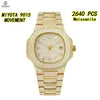 Vixonna Men's Full Moissanite Automatic Watch Miyota 9015 VVS