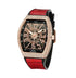 Vixonna Men's Iced Out Moissanite Watch Quartz VVS Tonneau