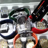 Vixonna Men's Moissanite Automatic Mechanical Watch Rubber Strap