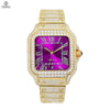Vixonna Men's Moissanite Automatic Watch Sapphire Crystal MIYOTA 8215