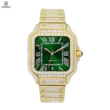Vixonna Men's Moissanite Automatic Watch Sapphire Crystal MIYOTA 8215