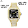 Vixonna Men's Moissanite Automatic Watch Sapphire Crystal MIYOTA 8215