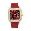 Vixonna Men's Moissanite Automatic Watch Sapphire Crystal Stainless Steel