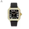 Vixonna Men's Moissanite Automatic Watch Sapphire Crystal Stainless Steel