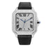 Vixonna Men's Moissanite Automatic Watch Square Leather D Color VVS