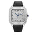 Vixonna Men's Moissanite Automatic Watch Square Leather D Color VVS