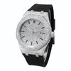Vixonna Men's Moissanite Automatic Watch VVS Sapphire Silicone