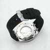 Vixonna Men's Moissanite Automatic Watch VVS Sapphire Silicone