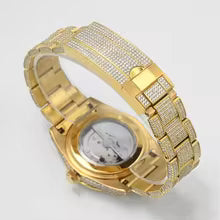 Vixonna Men's Moissanite Diamond Automatic Watch Stainless Steel Miyota 8215