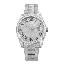 Vixonna Men's Moissanite Diamond DJ Watch Automatic Miyota 8215 VVS