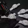 Vixonna Men's Moissanite Diamond DJ Watch Automatic Miyota 8215 VVS