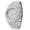 Vixonna Men's Moissanite Diamond Iced Out Watch Gold VVS Automatic