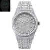 Vixonna Men's Moissanite Diamond Iced Out Watch Gold VVS Automatic