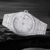 Vixonna Men's Moissanite Diamond Iced Out Watch Gold VVS Automatic