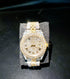 Vixonna Men's Moissanite Diamond Watch VVS1 Iced Out Ceramic