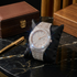 Vixonna Men's Moissanite Mechanical Movement Watch Ceramic Band