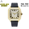 Vixonna Men's Moissanite Stainless Steel Mechanical Watch MIYOTA 8215