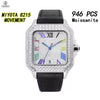 Vixonna Men's Moissanite Stainless Steel Mechanical Watch MIYOTA 8215