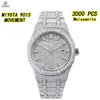 Vixonna Men's Moissanite Watch 9015 Automatic Diamond Dial