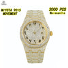 Vixonna Men's Moissanite Watch 9015 Automatic Diamond Dial
