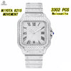 Vixonna Men's Moissanite Watch Mechanical Sapphire Stainless Steel