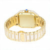 Vixonna Men's Moissanite Watch Mechanical Sapphire Stainless Steel