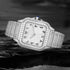 Vixonna Moissanite Automatic Mechanical Watch 19.2ct D Color VVS1