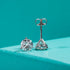 Vixonna Moissanite Stud Earrings 2cttw D Color 925 Silver Round