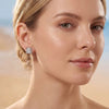 Vixonna Moissanite Stud Earrings 925 Silver D Color VVS1 Cushion