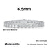 Vixonna Moissanite Tennis Bracelet 925 Silver D Color VVS1