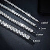 Vixonna Moissanite Tennis Bracelet 925 Silver D Color VVS1