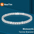 Vixonna Moissanite Tennis Bracelet 925 Silver D Color VVS1
