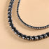 Vixonna Moissanite Tennis Necklace 925 Silver D Color VVS1