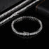 Vixonna Moissanite Tennis Necklace 925 Silver D Color VVS1