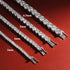 Vixonna Moissanite Tennis Necklace 925 Silver D Color VVS1