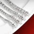 Vixonna Moissanite Tennis Necklace 925 Silver D Color VVS1