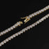 Vixonna Moissanite Tennis Necklace 925 Silver D Color VVS1