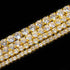 Vixonna Moissanite Tennis Necklace 925 Silver D Color VVS1