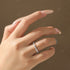 Vixonna Moissanite Wedding Band Ring 925 Silver D Color VVS1