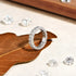 Vixonna Oval Cut Full Moissanite Eternity Ring 925 Silver D Color VVS1