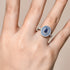 Vixonna Oval Cut Moissanite Engagement Ring 1ct D Color 925 Silver