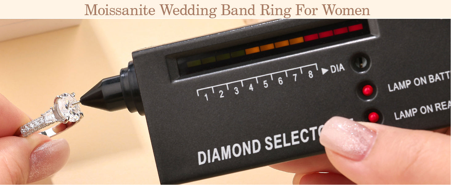 Vixonna Oval Cut Moissanite Engagement Ring 2ct D Color 925 Silver VVS1