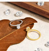 Vixonna Oval Cut Moissanite Engagement Ring 925 Silver D Color VVS1