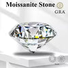 Vixonna Round Cut Moissanite Loose Gemstone D Color VVS1